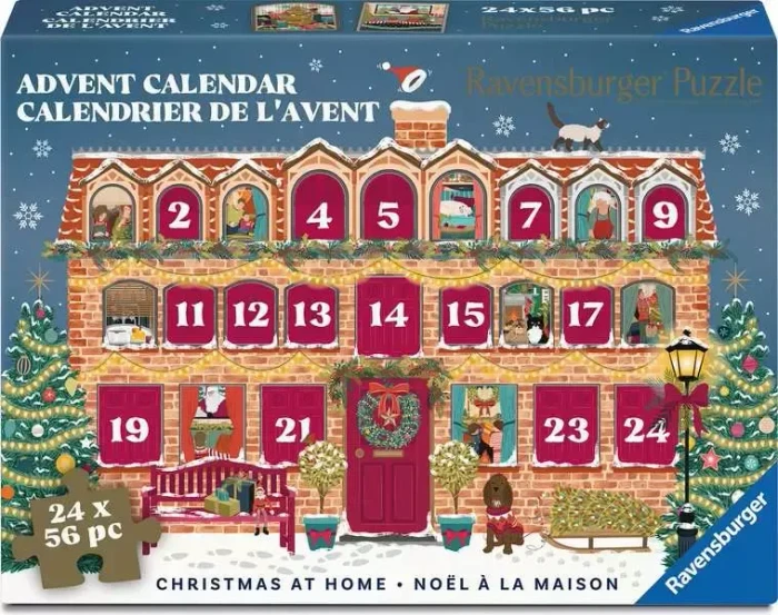 Ravensburger Puzzle-Adventskalender Christmas at Home