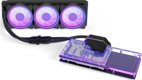 Alphacool Eiswolf 2 AiO 360mm RTX 3090 Ti FTW3 mit Backplate