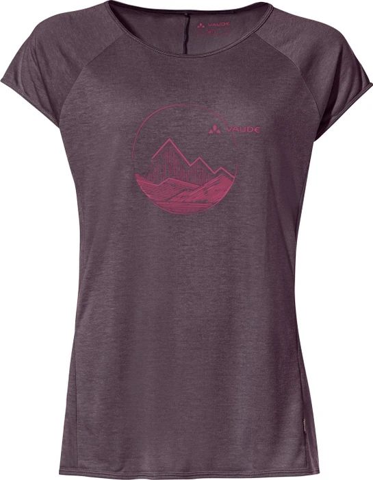 Vaude Tekoa II Funktionsshirt kurzarm blackberry (Damen)