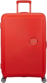 American Tourister Soundbox Spinner erweiterbar L neon orange