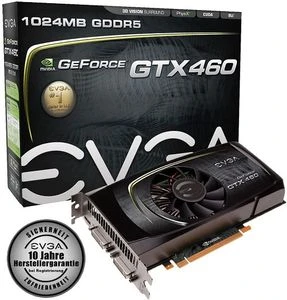 EVGA GeForce GTX 460 FPB, 1GB GDDR5, 2x DVI, Mini HDMI