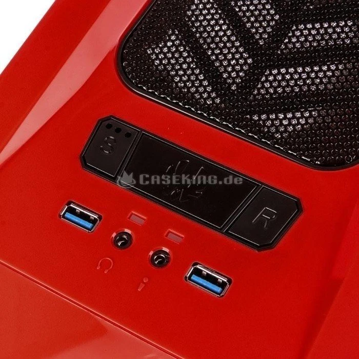 BitFenix Aegis Core rot, Acrylfenster