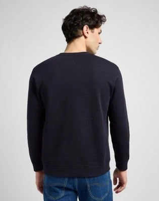 Lee Regular Patch Crew Sweatshirt midnight navy