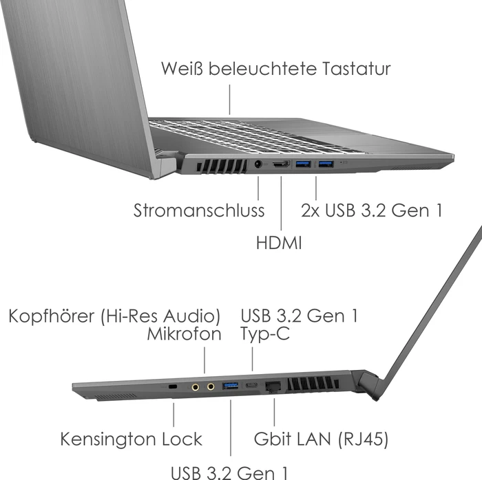 MSI Creator 17M 215-A10SD, Space Grey, Core i7-10750H, 16GB RAM, 1TB SSD, GeForce GTX 1660 Ti Max-Q, DE