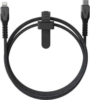 UAG Kevlar Core USB-C to Lightning Power Cable 1.5m schwarz/grau