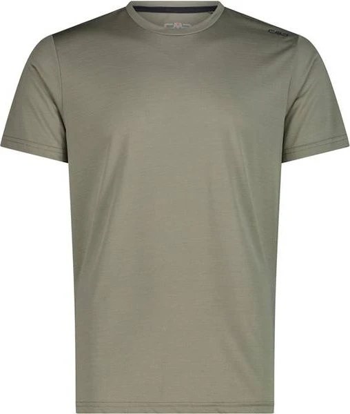 CMP Piquéstrick Funktionsshirt kurzarm sage (Herren)
