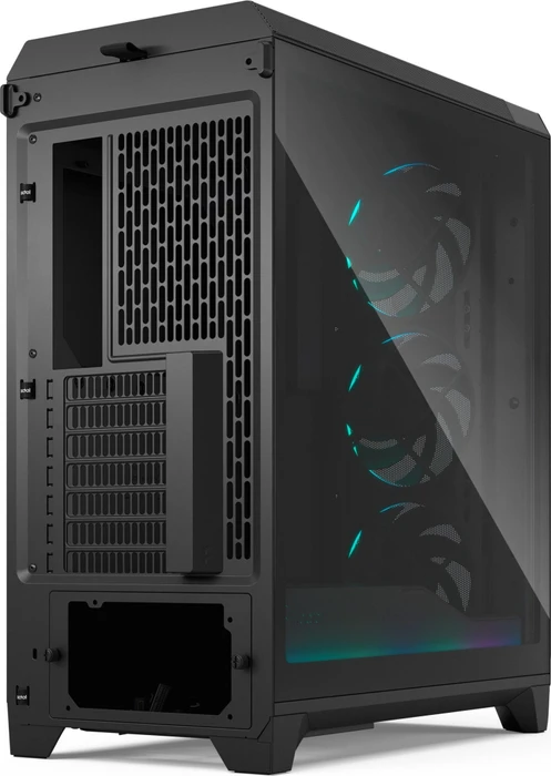 Fractal Design Meshify 3 Ambience Pro RGB Black TG Light Tint, schwarz, Glasfenster