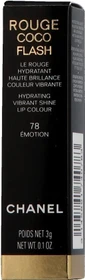 Chanel Rouge Coco Flash Lippenstift 78 émotion, 3g