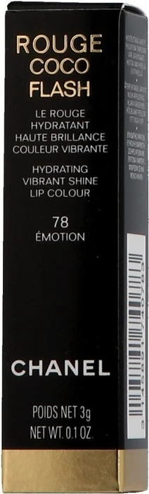 Chanel Rouge Coco Flash Lippenstift 78 émotion, 3g