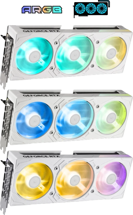 KFA2 GeForce RTX 5080 EX Gamer 1-Click OC White, 16GB GDDR7, HDMI, 3x DP
