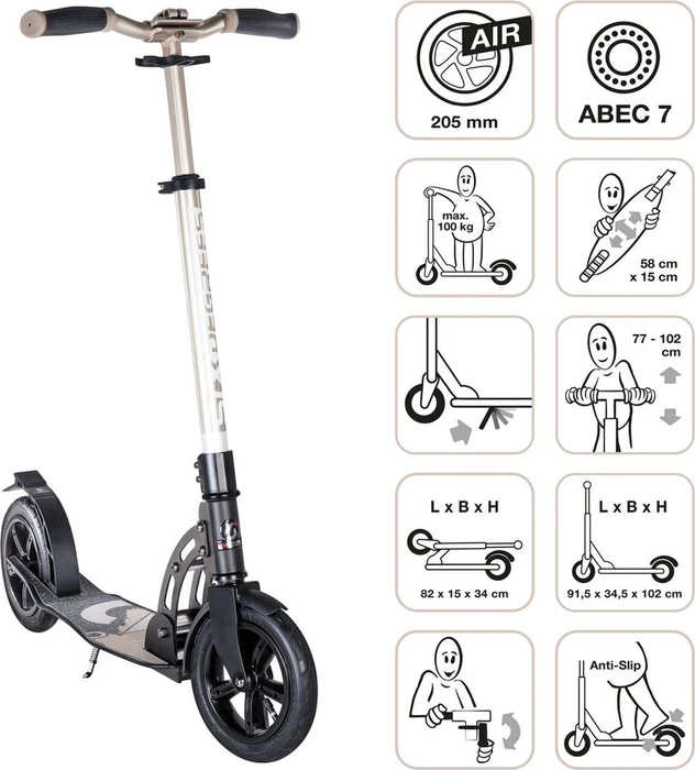 Six Degrees Air Scooter gold