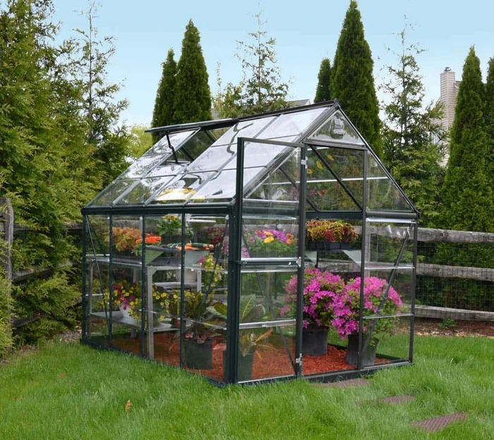 Palram Canopia Harmony 6x8 Gewächshaus silber