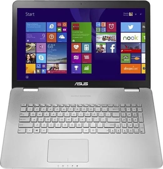 ASUS N751JX-T4032T, silber, Core i7-4720HQ, 8GB RAM, 1TB HDD, GeForce GTX 950M, DE