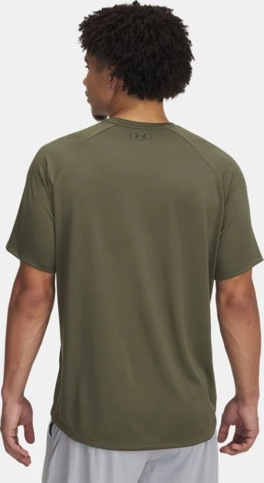Under Armour Tech Print Fill Funktionsshirt kurzarm marine od green/black (Herren)