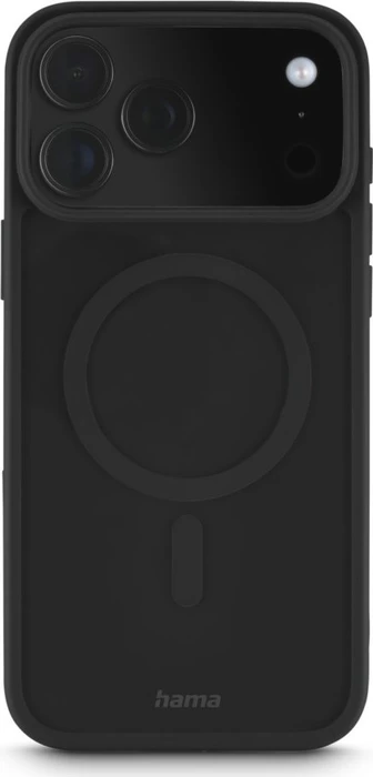 Hama Handyhülle Frame Protect magnetisch für Apple iPhone 17 Pro Max transparent/schwarz