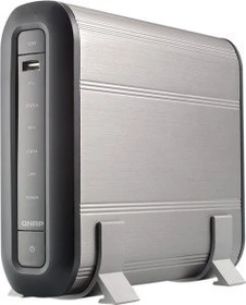 QNAP Turbo Station TS-101, 64MB RAM, 1x RJ-45 1000Base-T, 3x USB-A 2.0