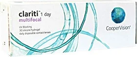 Cooper Vision Sauflon Clariti 1 day multifocal, -1.00 Dioptrien, 30 Stück