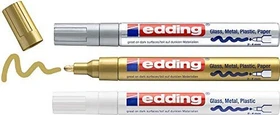 edding 750 Lackmarker gold/silber/weiß