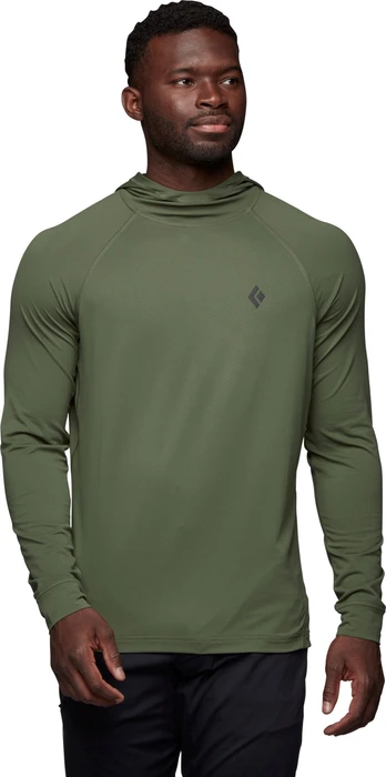 Black Diamond Alpenglow Hoody Funktionsshirt langarm tundra (Herren)
