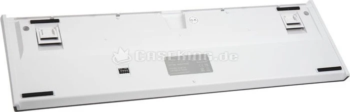 Ducky One 2 Backlit PBT, LEDs weiß, schwarz, MX RED, USB, DE