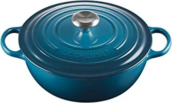 Le Creuset Signature Gusseisen La Marmite Familientopf 26cm 4.1l deep teal