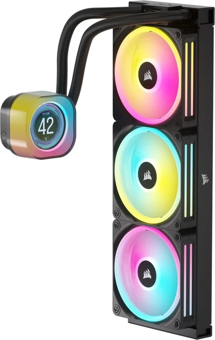 Corsair iCUE LINK H150i LCD RGB, schwarz