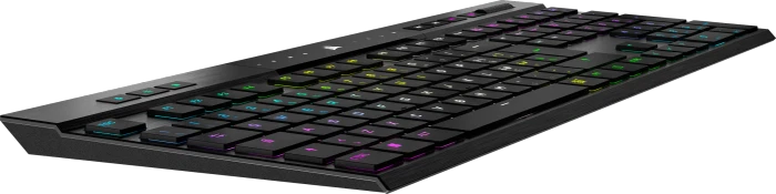 Corsair Gaming K100 AIR Wireless, MX RGB ULP Tactile, USB/Bluetooth, IT