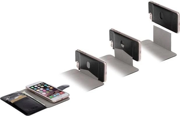Krusell Ekerö FolioWallet 2in1 für Apple iPhone 7 schwarz