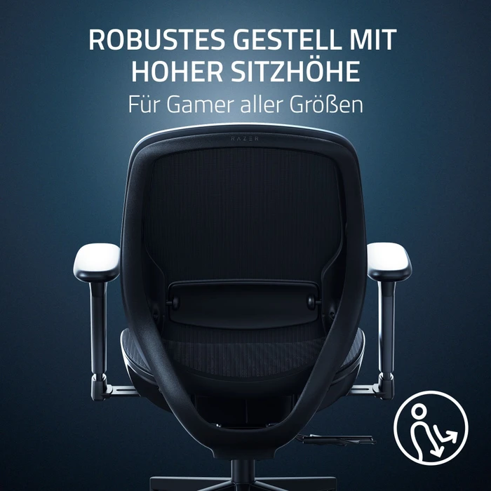 Razer Fujin Gamingstuhl, schwarz