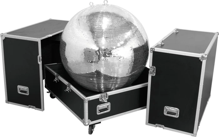 Roadinger Flightcase Spiegelkugel 100cm