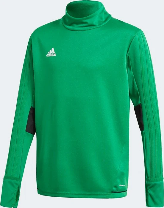 adidas Tiro 17 Funktionsshirt langarm grün/schwarz/weiß (Junior)