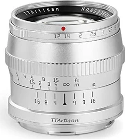 TTArtisan 50mm 1.2 für Fujifilm X silber