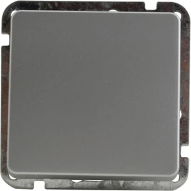 uniTEC MONTREAL Serie 503 Aus-/Wechselschalter, silber