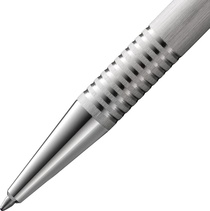 Lamy logo Edelstahl Kugelschreiber silber strichmattiert