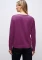 Street One Kuscheliger V-Neck Pullover berry paradise (Damen) Vorschaubild