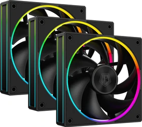 ID-Cooling AF-127-ARGB-K Trio, schwarz, 120mm, 3er-Pack
