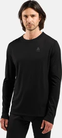 Odlo Natural Merino 160 Baselayer Funktionsshirt langarm schwarz (Herren)
