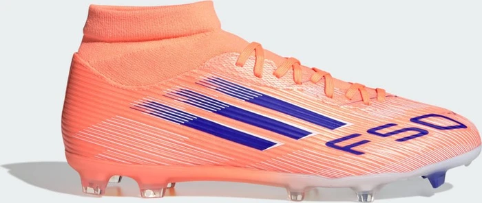 adidas F50 League Mittelharte/Hart- und Aschenplätze beam orange/lucid blue/cloud white