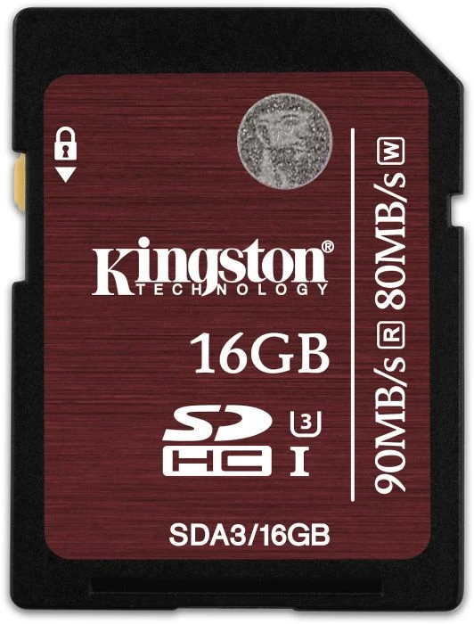 Kingston SDA3, SD UHS-I U3