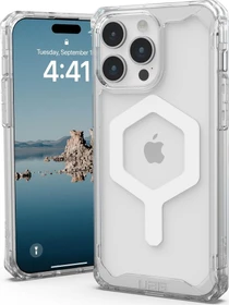 UAG Plyo Case with MagSafe für Apple iPhone 15 Pro Max ice/weiß