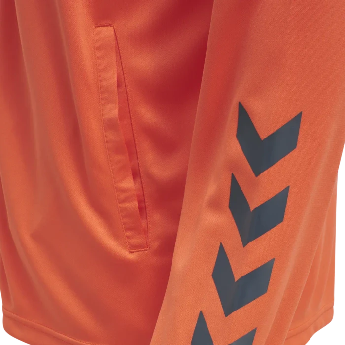 hummel Promo Poly Trainingsanzug nasturium/ombre blue (Herren)