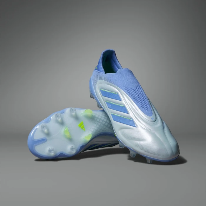 adidas Copa Pure 3 Elite Laceless FG halo blue/blue fusion/lucid lemon