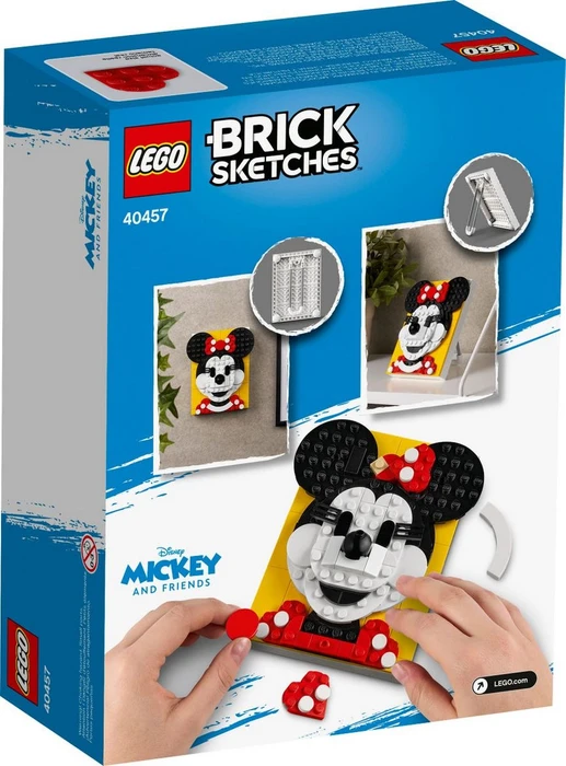 LEGO Brick Sketches - Minnie Maus
