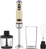 Cecotec Power 1200MAX Cream&Crush Retro Stabmixer retro yellow