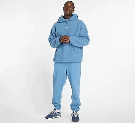 New Balance Athletics French Terry Trainingshose lang heron blue (Herren)