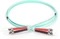 Digitus LWL Duplex Kabel, OM3, 2x ST Stecker/2x ST Stecker, 2m, türkis Vorschaubild