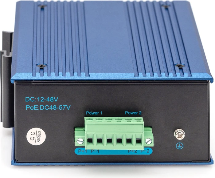 Digitus DN-65 Industrial Railmount Gigabit Switch, 4x RJ-45, 2x SFP