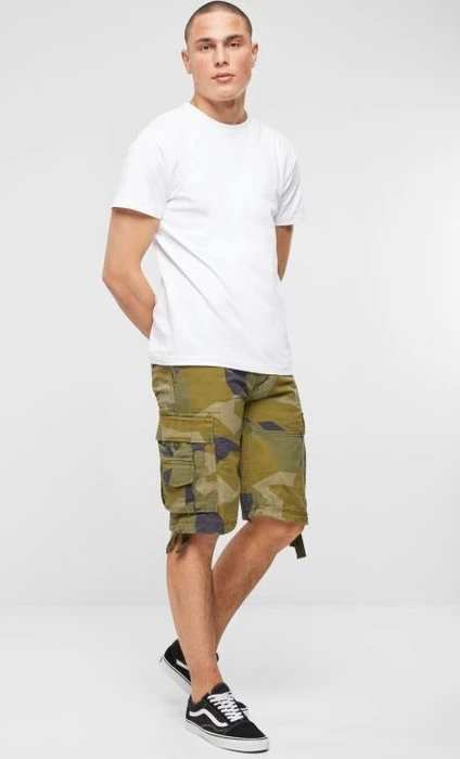 Brandit Savage Vintage Shorts Hose swedish camo (Herren)