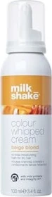 Milk Shake Colour Whipped Cream temporäre Haarfarbe Schaum beige blonde, 100ml