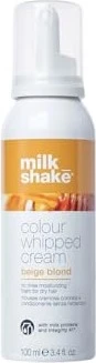 Milk Shake Colour Whipped Cream temporäre Haarfarbe Schaum beige blonde, 100ml